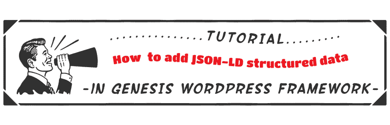 Add JSON-LD structured data to Genesis WordPress